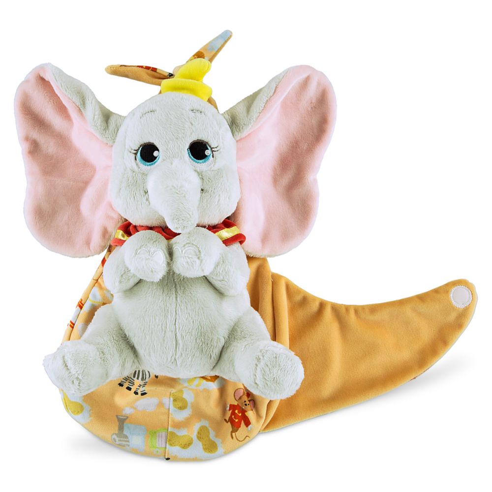 Dumbo Plush with Blanket Pouch – Disney's Babies – Small – 10''