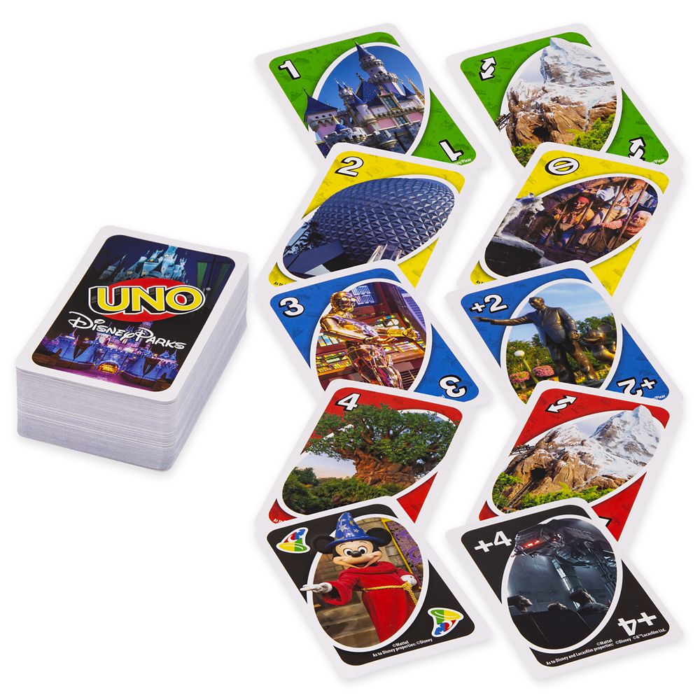 Disney Parks UNO Card Game now out