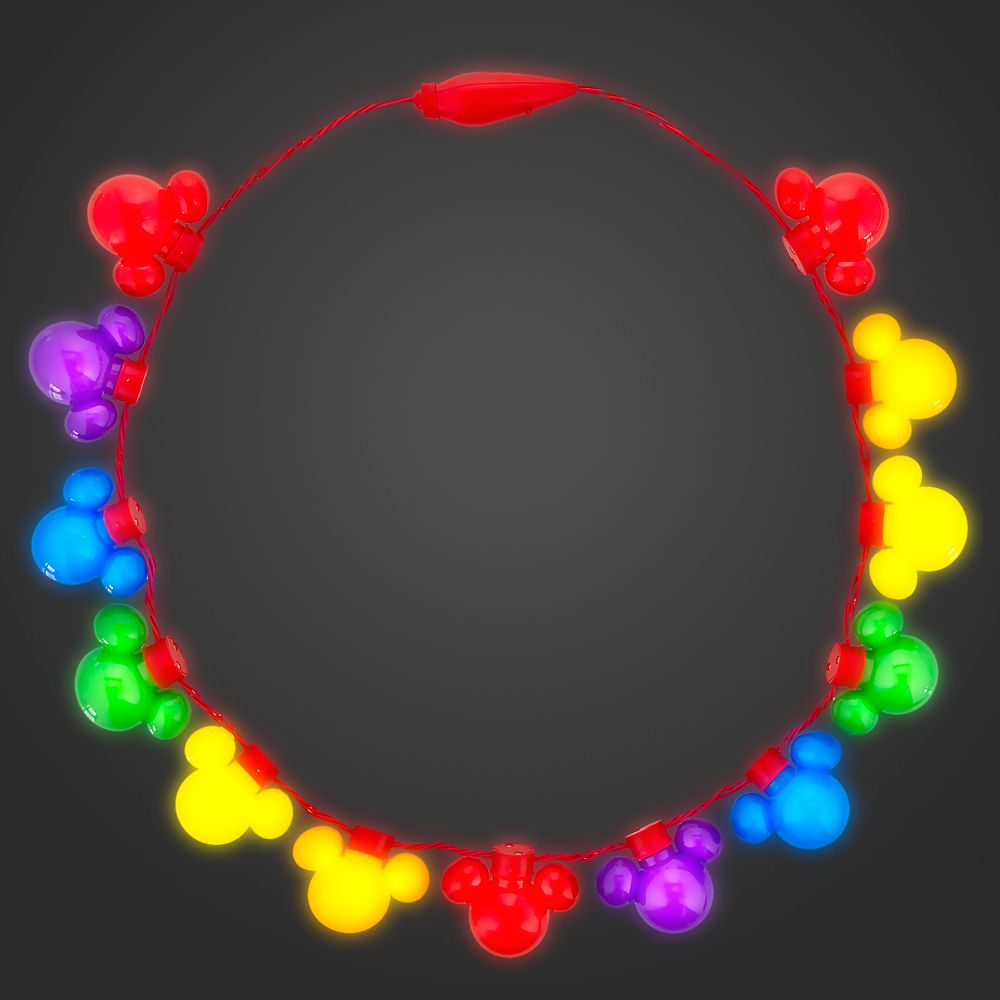 Rainbow Disney Collection Mickey Mouse Light-Up Necklace – 2020