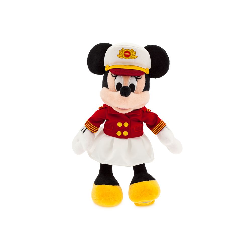 Captain Minnie Mouse Plush – Disney Cruise Line – Small – 11''