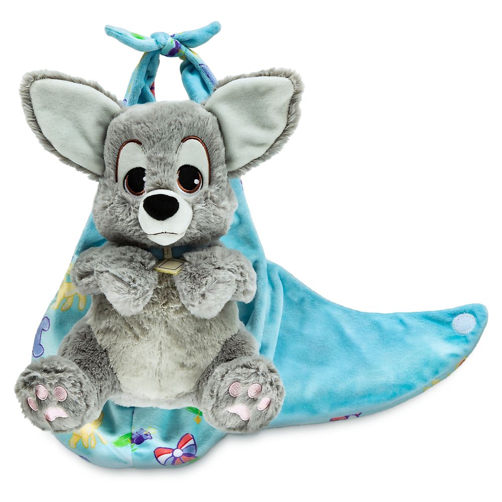 Disney Babies Scamp Plush Doll in Pouch 