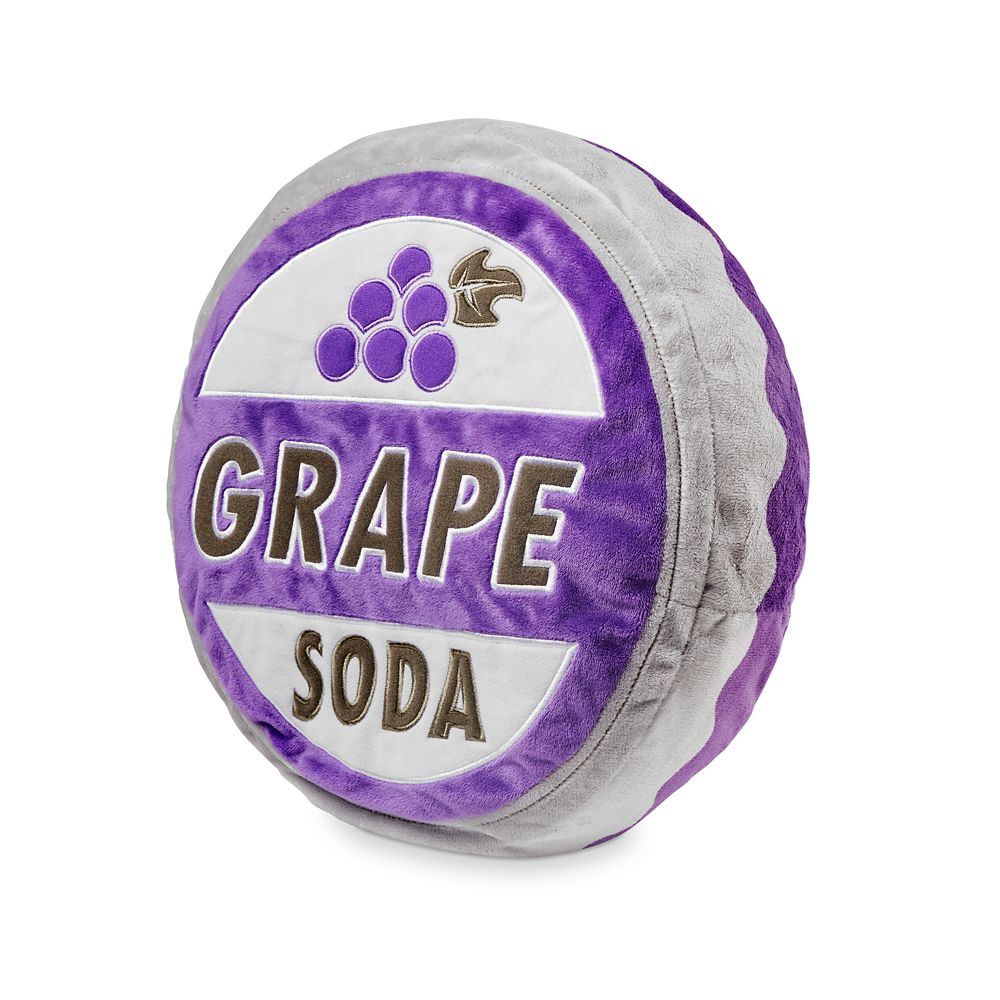 Grape Soda Bottlecap Plush Pillow – Up