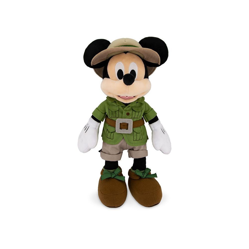 mickey mouse safari plush