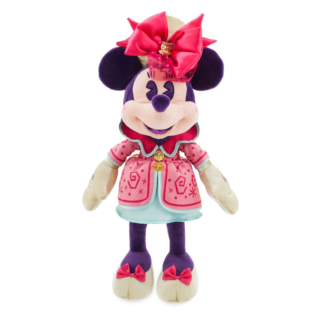 limited release mickey and minnie plush dolls