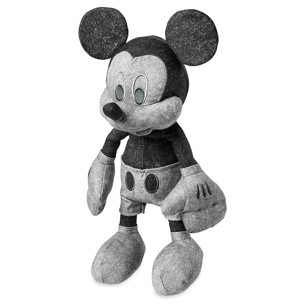 Mickey Mouse Denim Plush – Small 13''