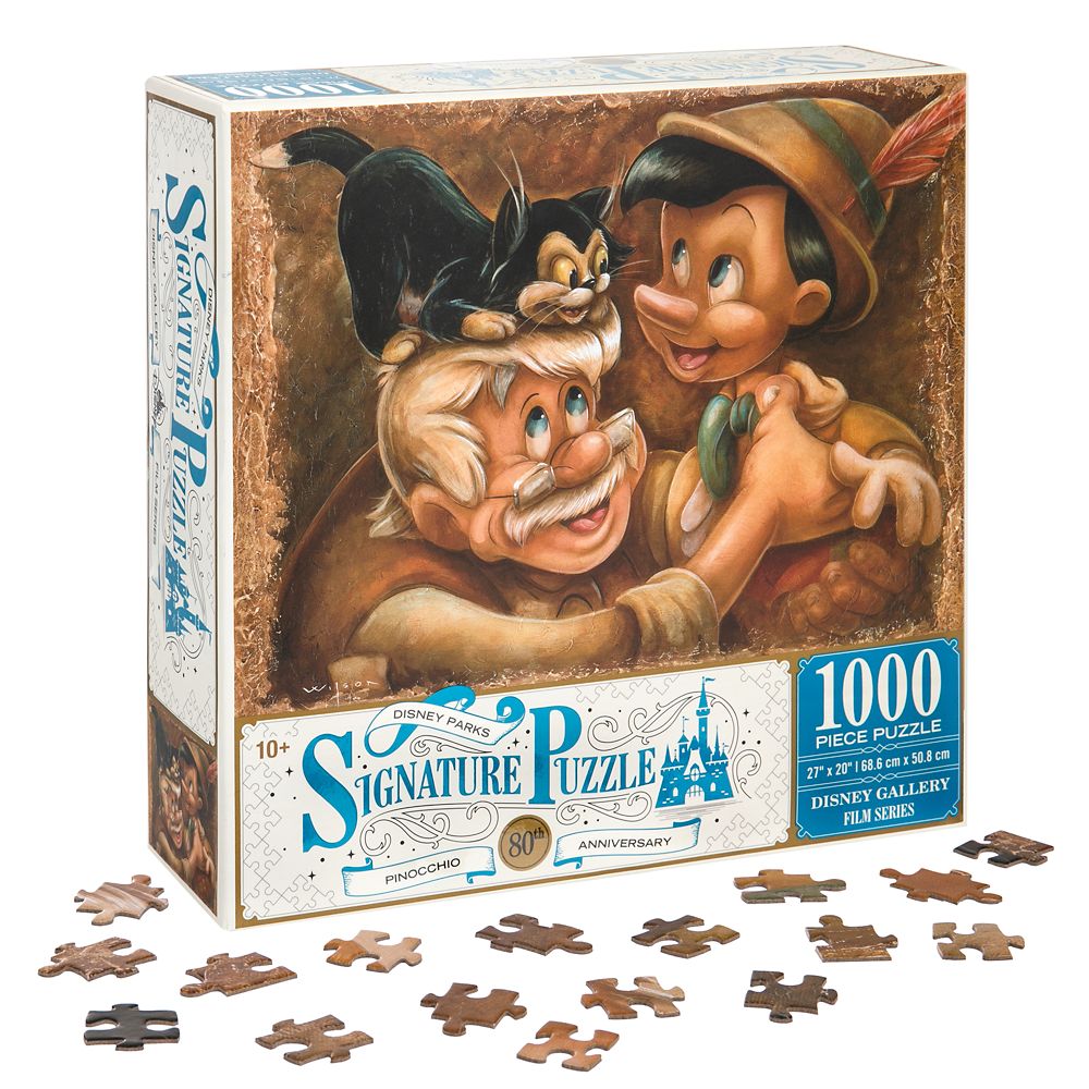 Pinocchio 80th Anniversary Puzzle is now available