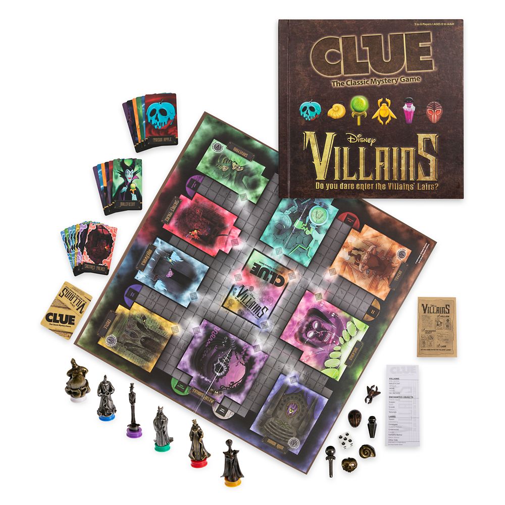 Disney Villains Clue Game available online