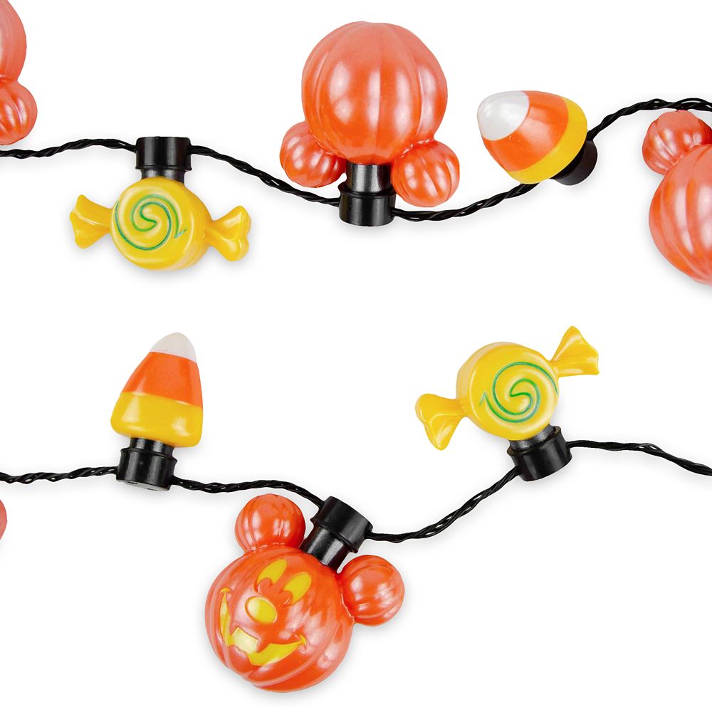 Mickey Mouse Pumpkin Light-Up Necklace