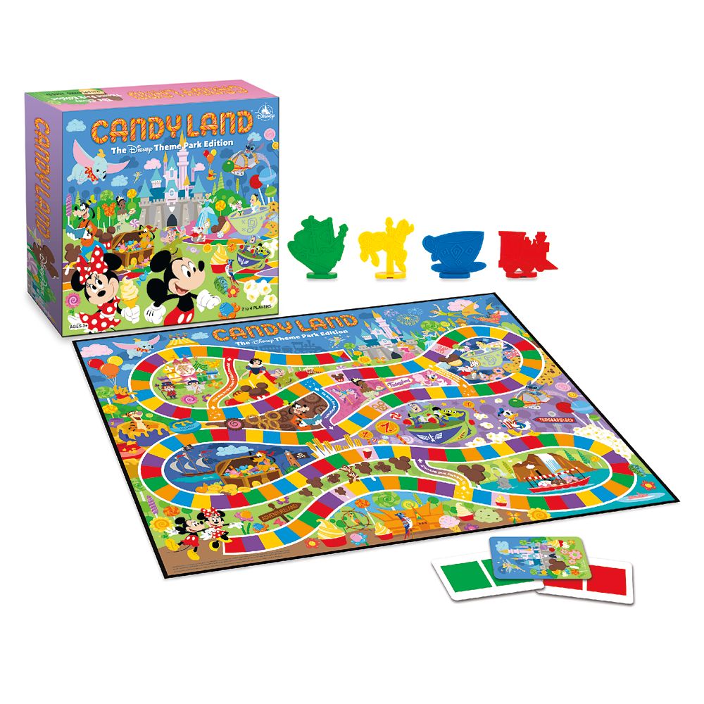 Candyland The Disney Theme Park Edition Game