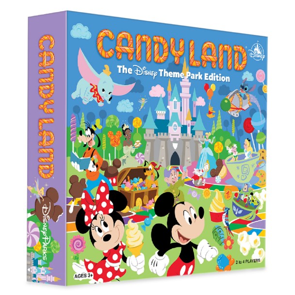 Candyland The Disney Theme Park Edition Game