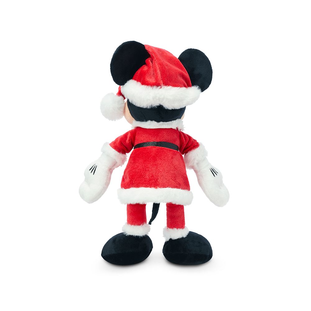 Santa Mickey Mouse Plush – Medium 11''