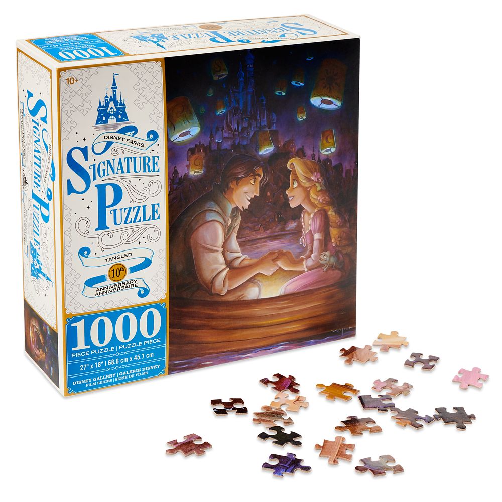 Tangled 10th Anniversary Jigsaw Puzzle available online for purchase