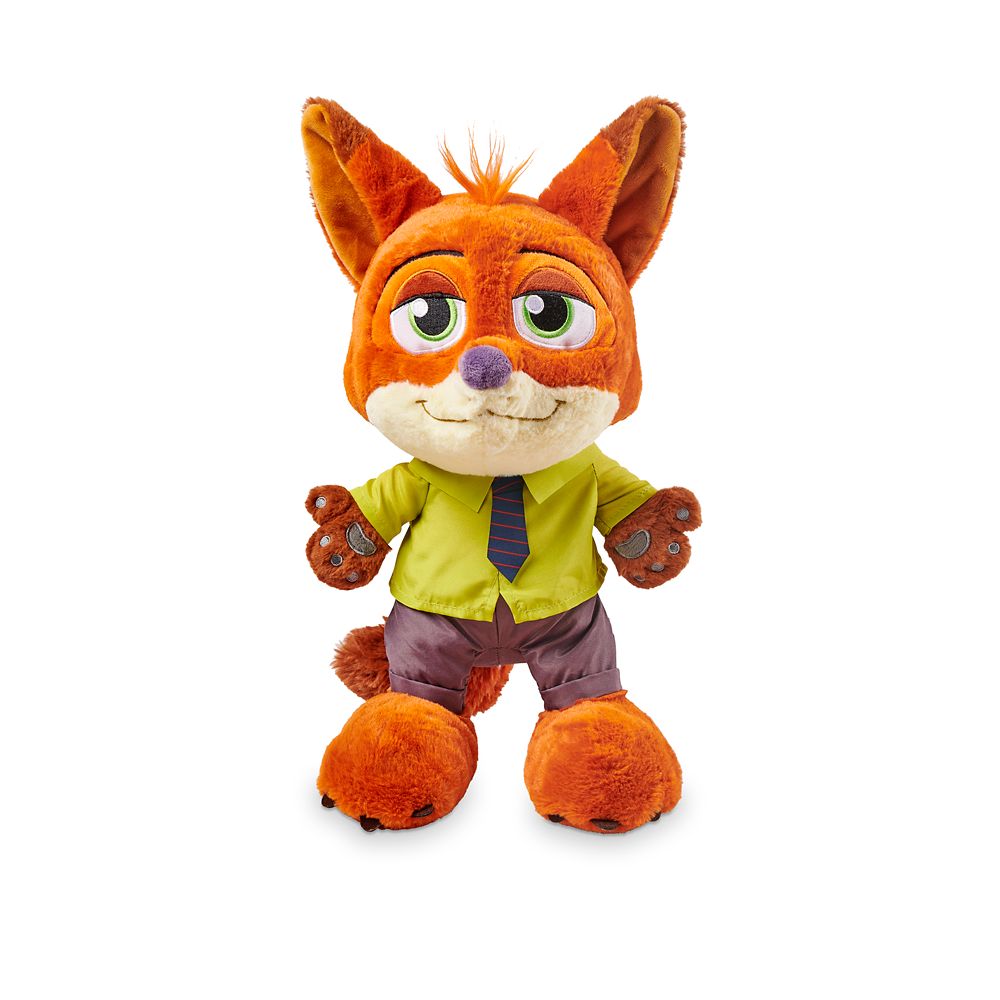 nick wilde plush disney store