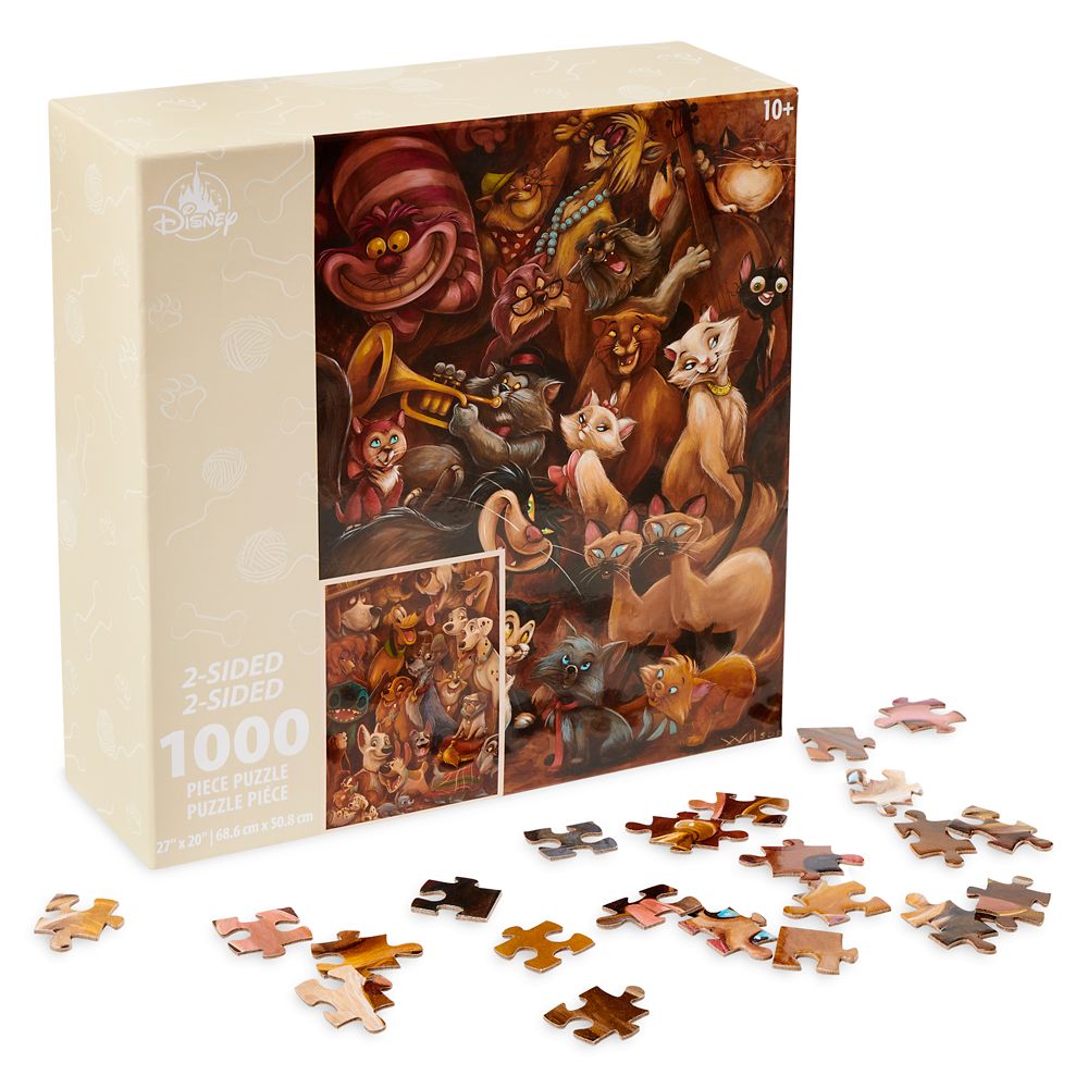 Disney Cats and Dogs Two-Sided Puzzle is available online for purchase