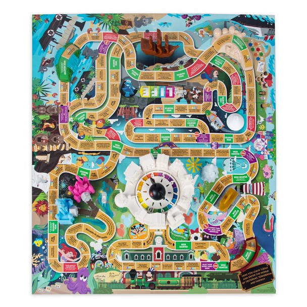 Disney Theme Park Edition Game - The Game of LIFE