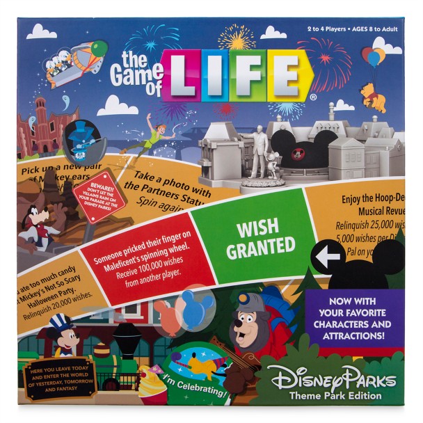 The Game of LIFE – Disney Parks Theme Park Edition