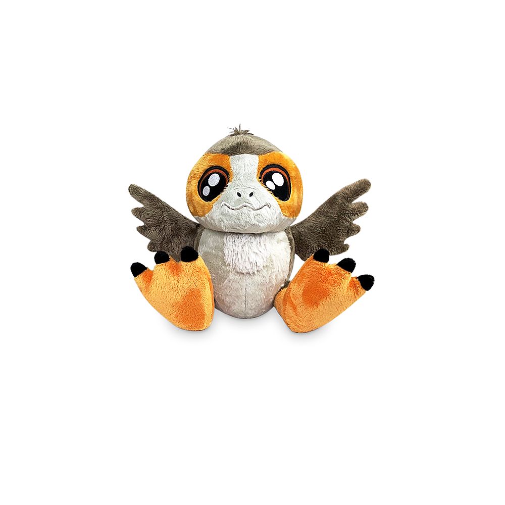 big feet porg plush