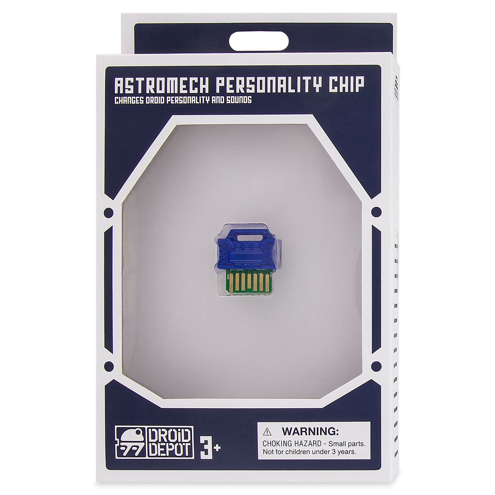 Droid Depot Astromech Personality Chip – Resistance – Blue – Star Wars: Galaxy's Edge