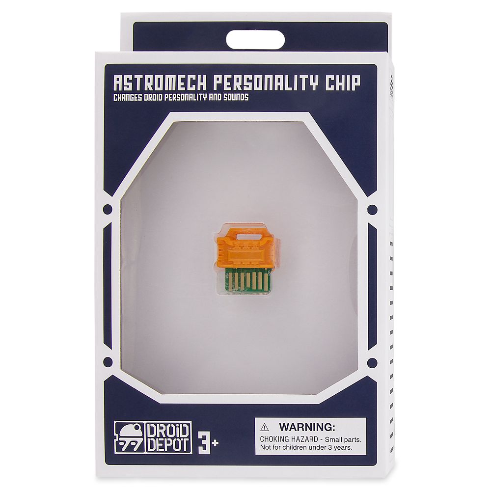 Droid Depot Astromech Personality Chip – Resistance – Orange – Star Wars: Galaxy's Edge