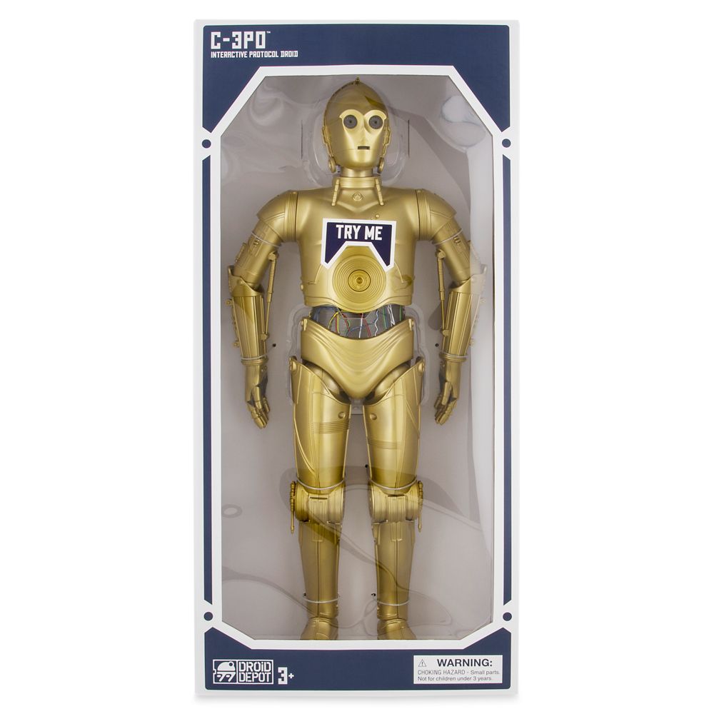 C-3PO Interactive Protocol Droid Figure – Star Wars: Galaxy's Edge
