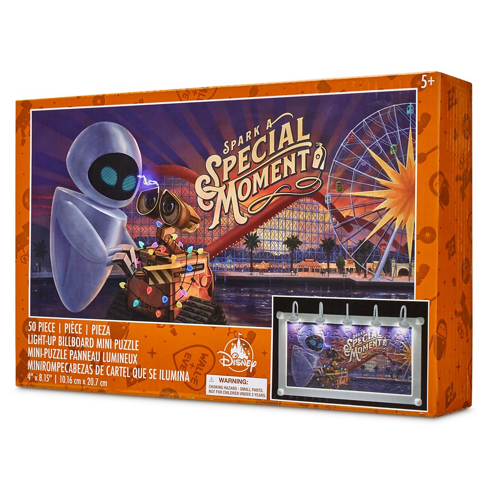 WALL•E and E.V.E. Light-Up Billboard Mini Puzzle