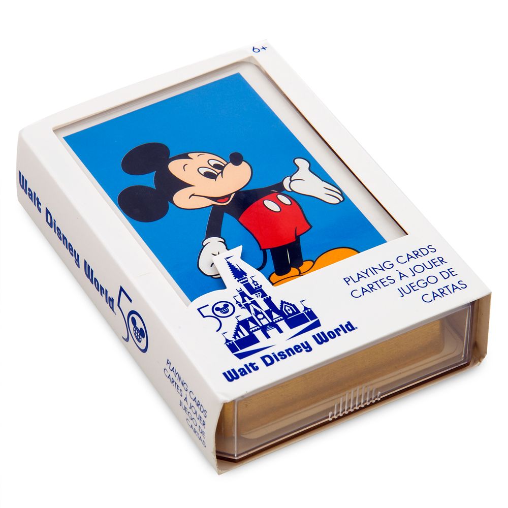 Mickey Mouse and Friends Playing Cards – Walt Disney World 50th Anniversary