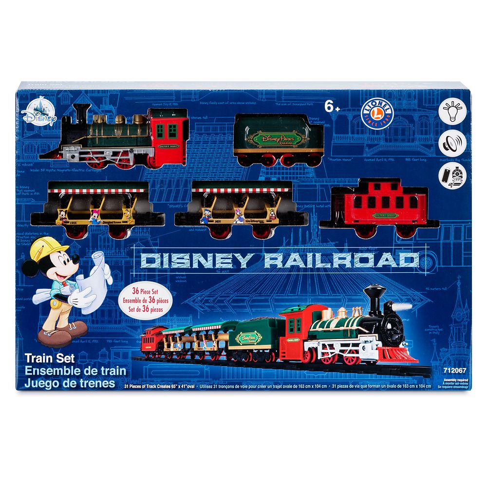 Disney Parks Railroad Train Set by Lionel