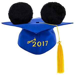 Mickey Mouse Ear Hat Graduation Cap for Adults - 2017