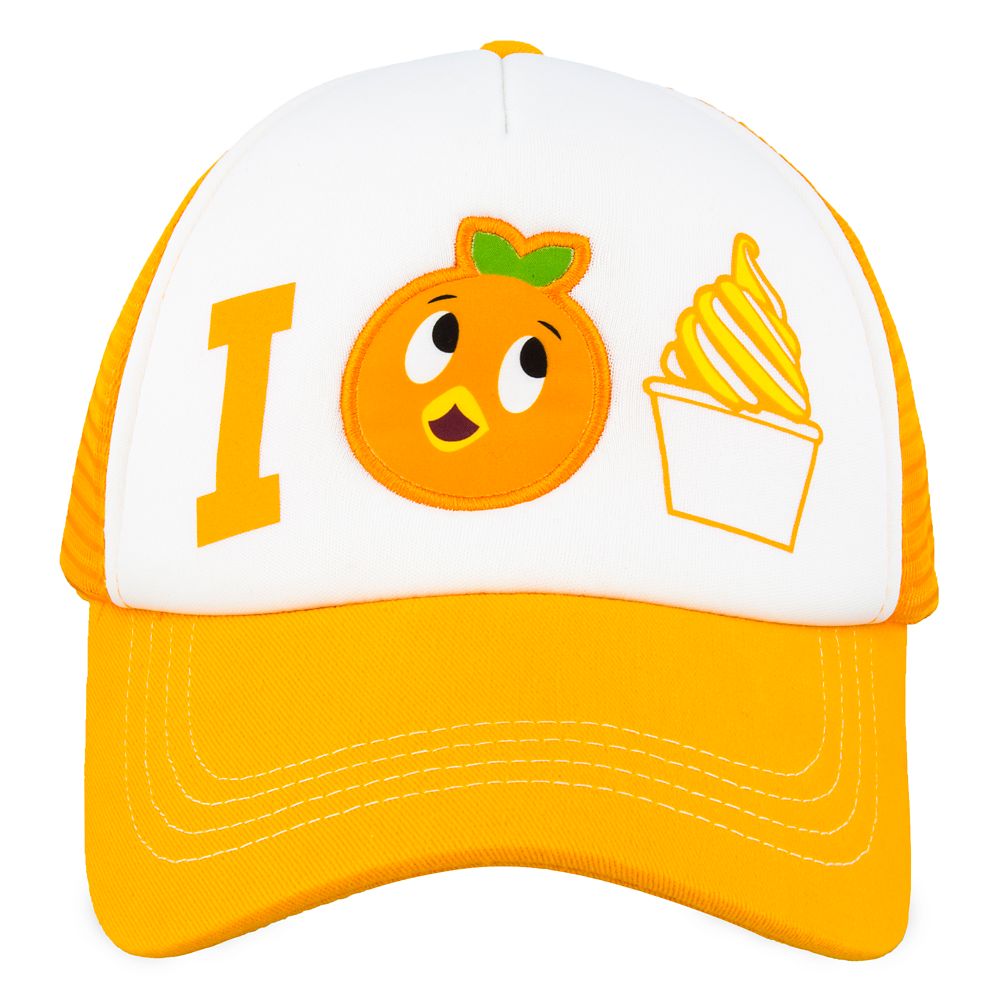 Orange Bird Trucker Hat for Adults