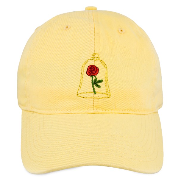 Beauty and the Beast Enchanted Rose Baseball Cap for Adults