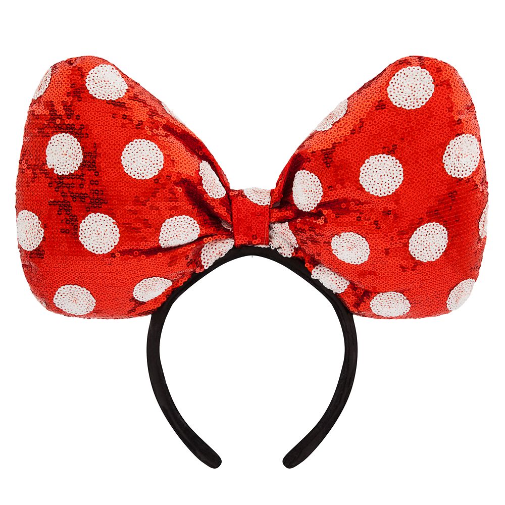 red bow headband