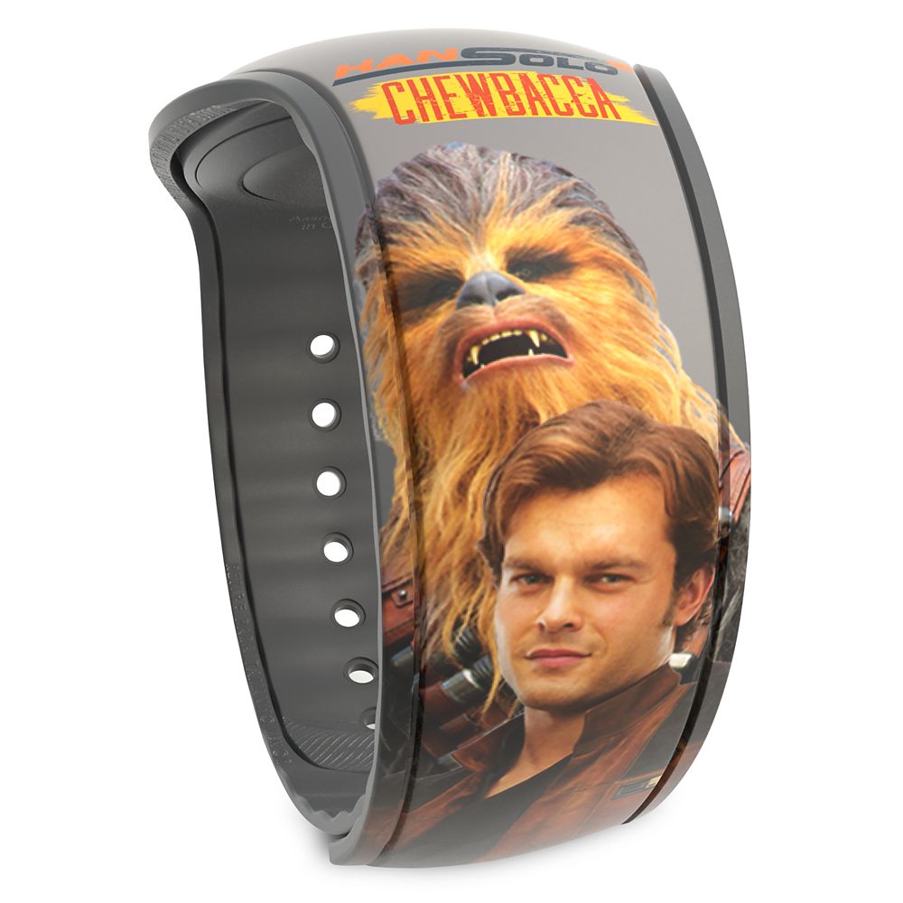 Han Solo and Chewbacca MagicBand 2 – Solo: A Star Wars Story