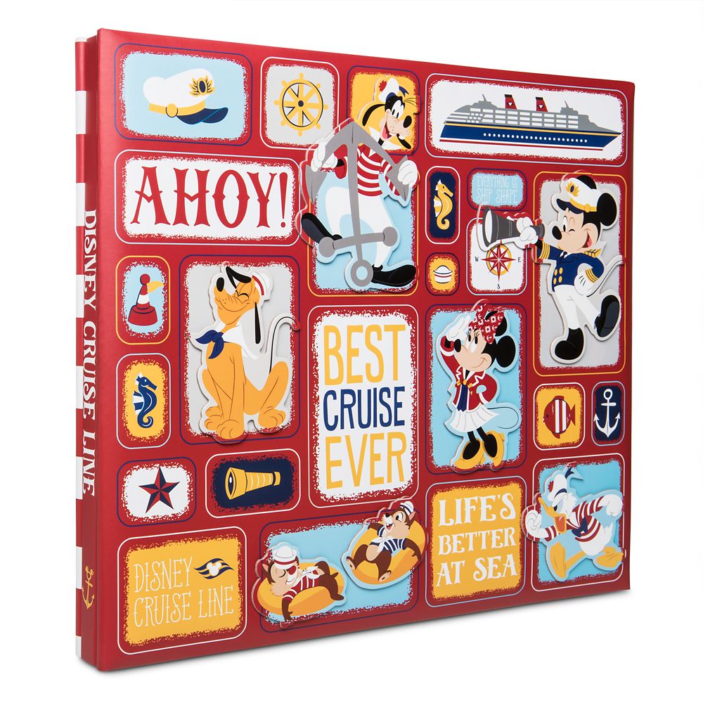 Mickey Mouse and Friends Disney Cruise Line Scrapbook – 12'' x 12''