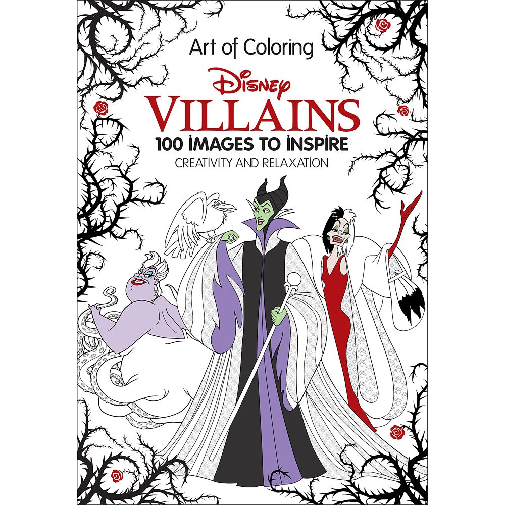 Disney Villains The Art of Coloring Book   shopDisney