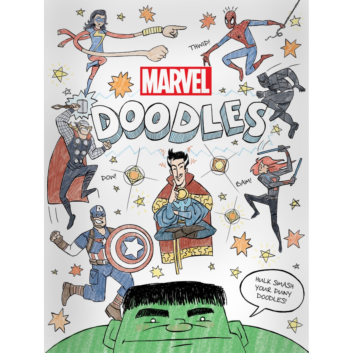 Marvel Doodles Book