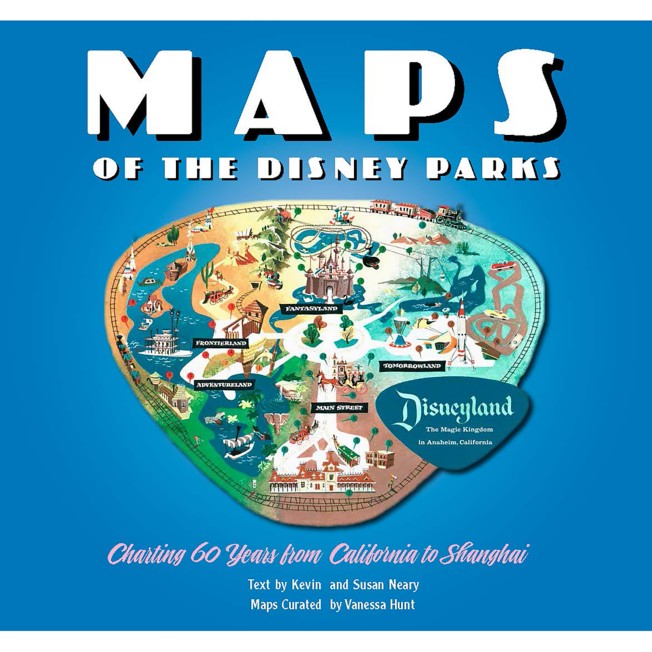 Maps of the Disney Parks Book