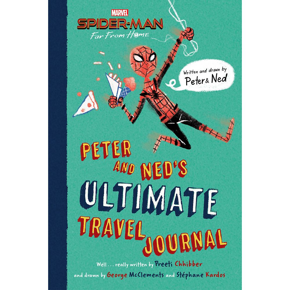 Spider-Man: Far from Home Peter and Ned's Ultimate Travel Journal Book