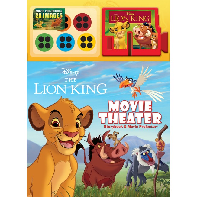 The Lion King Movie Theater Storybook and Movie Projector