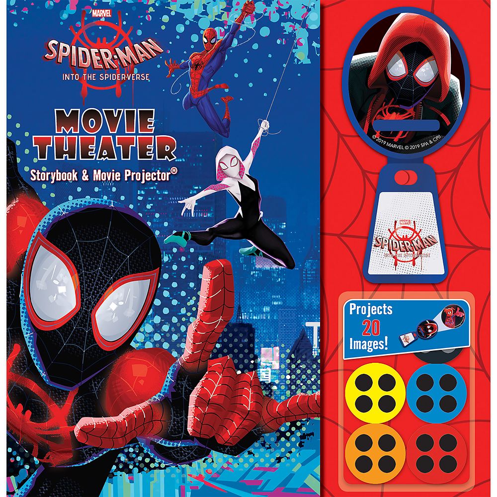 Spider-Man: Into the Spider-Verse Movie Theater Storybook and Movie Projector