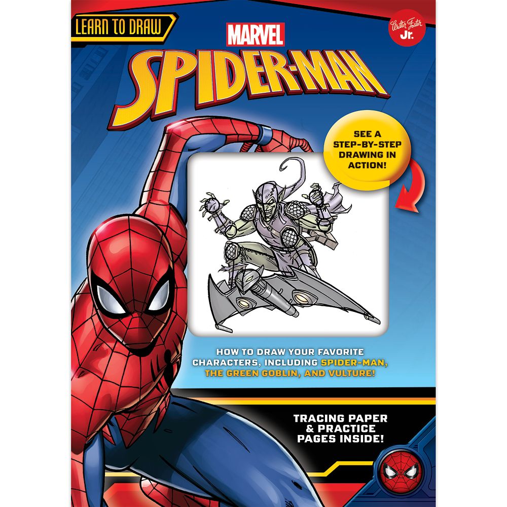 Spider-Man Learn to Draw Book