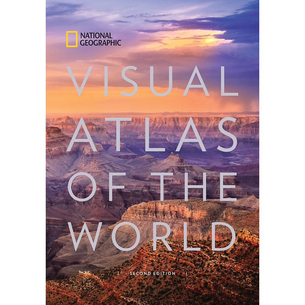 Visual Atlas of the World Book  National Geographic Official shopDisney
