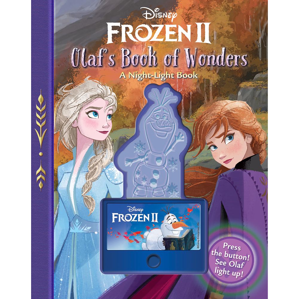 Frozen 2: Olaf's Book of Wonders – A Night-Light Book