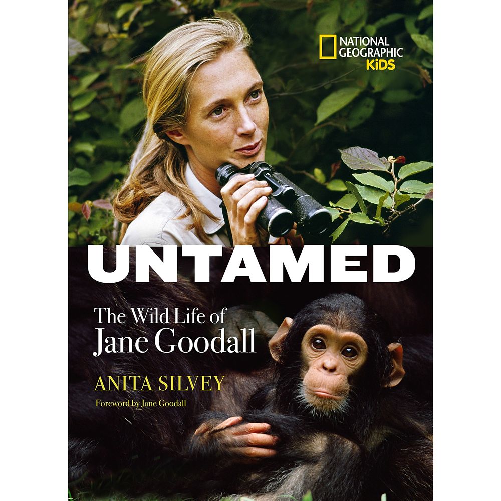 Untamed: The Wild Life of Jane Goodall Book National Geographic Official shopDisney