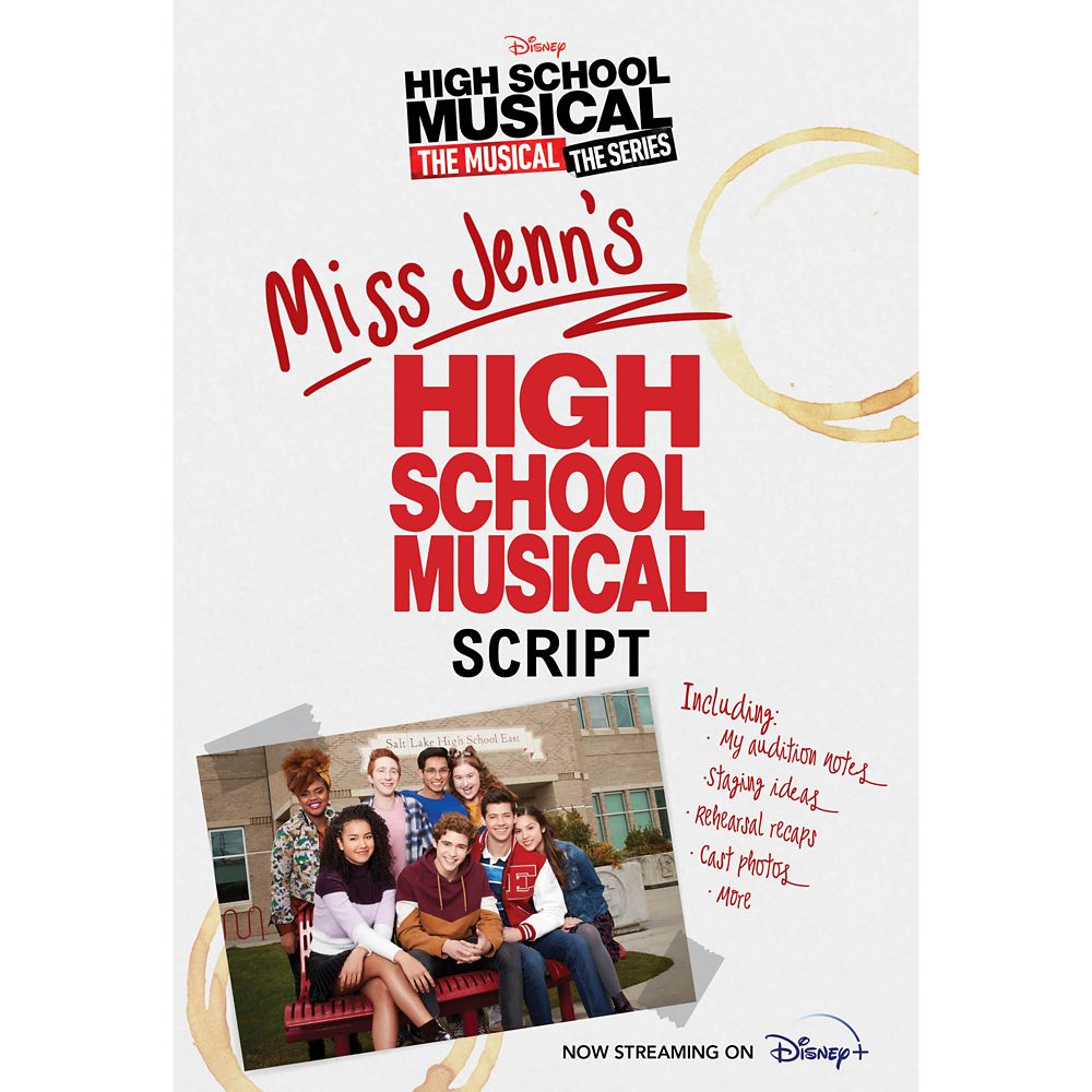 Miss Jenn’s High School Musical Script Book is now available