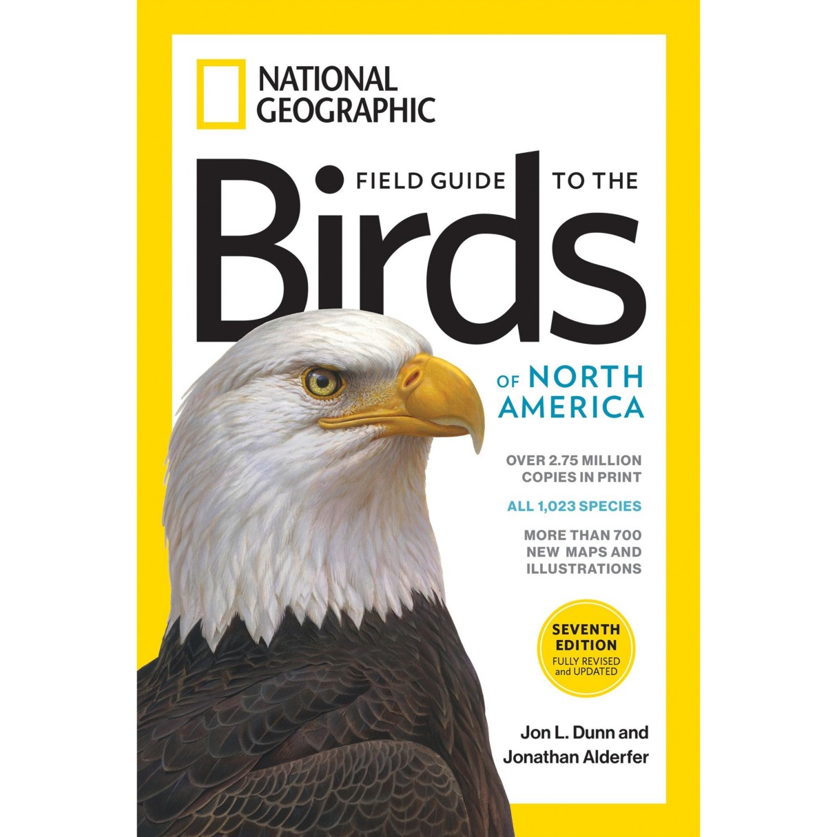 National Geographic Field Guide to the Birds of North America Book, Seventh Edition