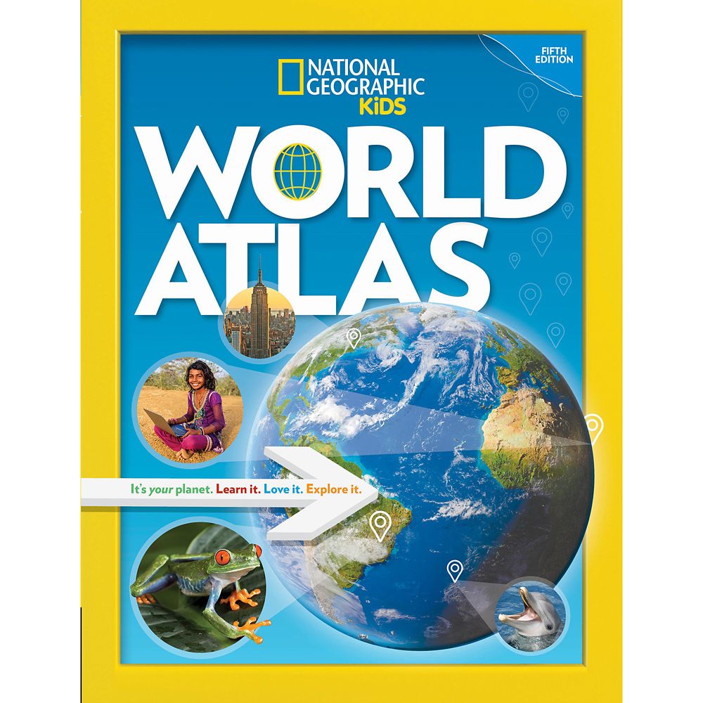 National Geographic Kids World Atlas Book Fifth Edition Shopdisney