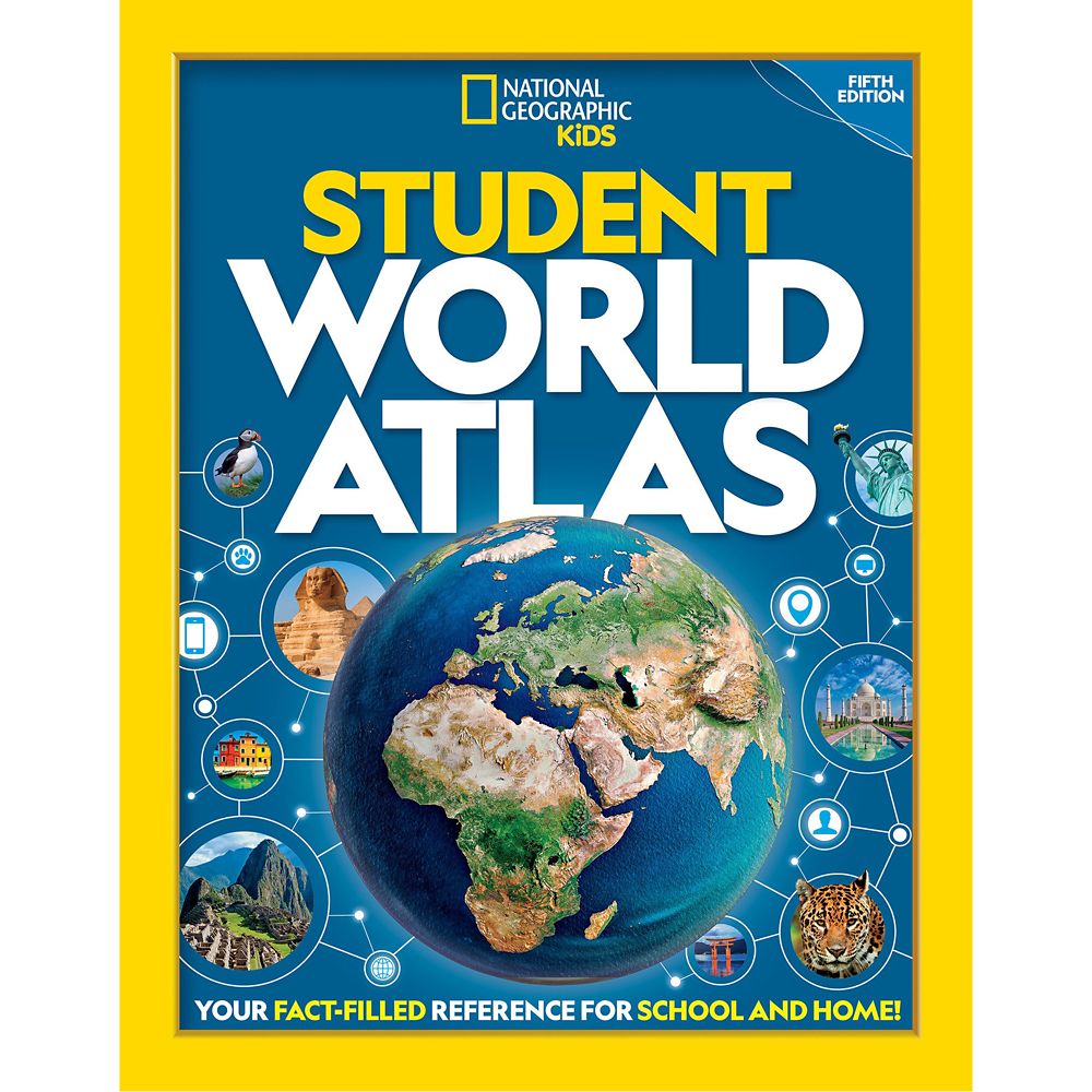 National Geographic Student World Atlas Book, Fifth Edition