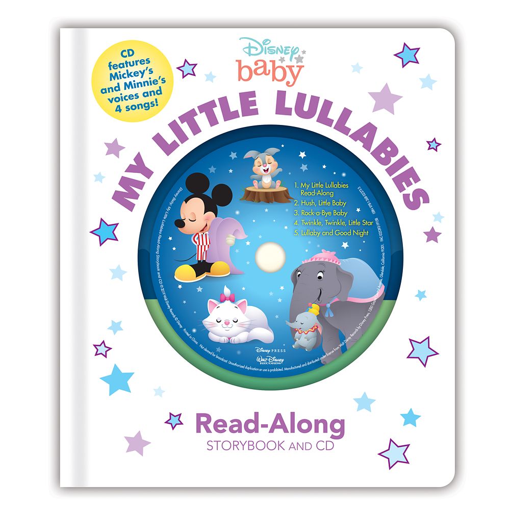 Disney Baby: My Little Lullabies Read-Along Storybook and CD