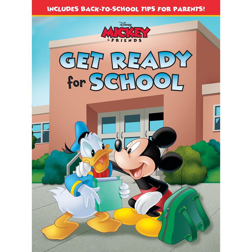 Mickey & Friends Get Ready for School Book