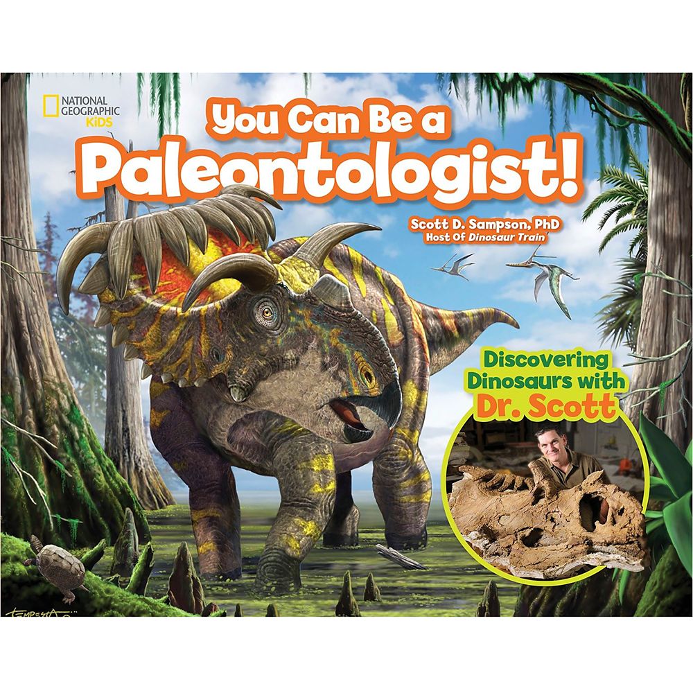 You Can Be a Paleontologist! Discovering Dinosaurs with Dr. Scott Book National Geographic Official shopDisney